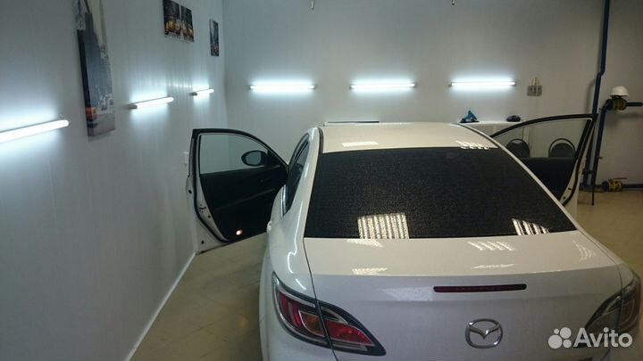 Видео парктроник 4 датчика CRT 8500V3 с установкой