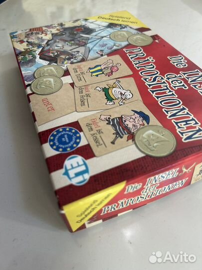 Игра настольная Немецкие предлоги. Eli