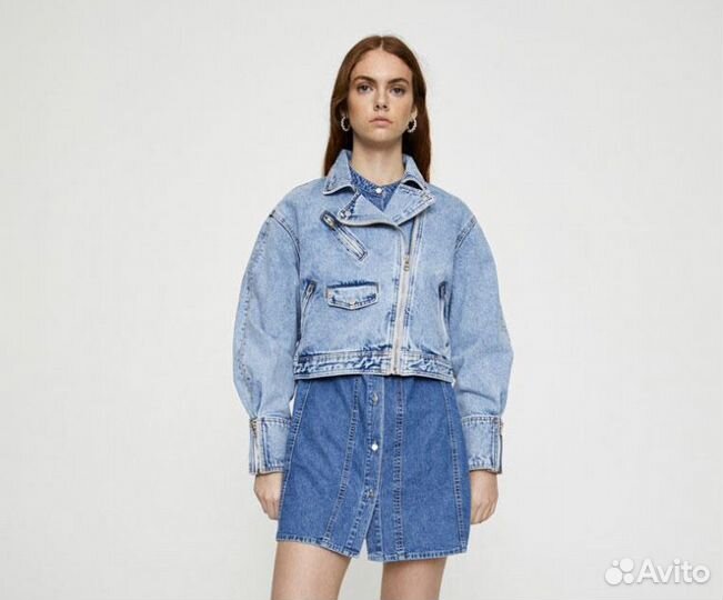 Новая джинсовка pull&bear S
