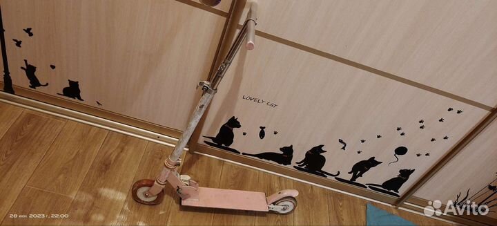 Самокат металлический