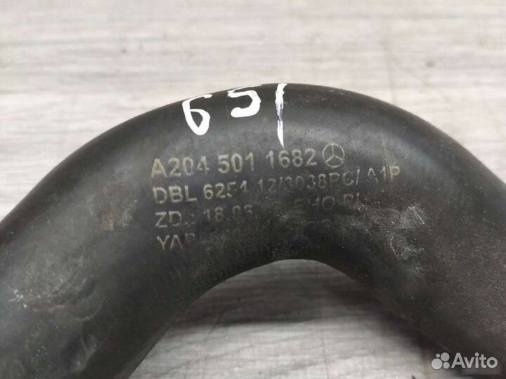 Патрубок радиатора Mercedes C W204