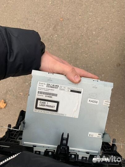 Штатная магнитола mazda 6 gh