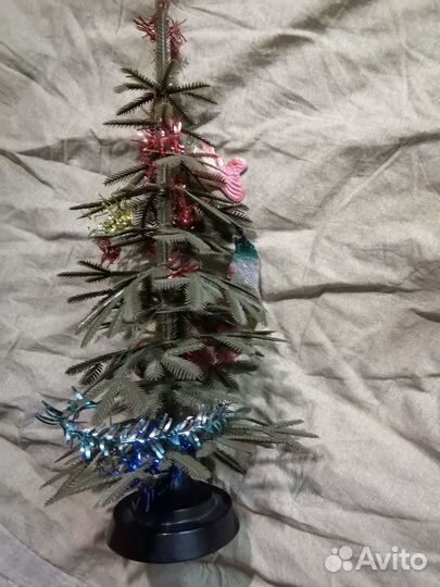 Елка искусственная настольная СССР