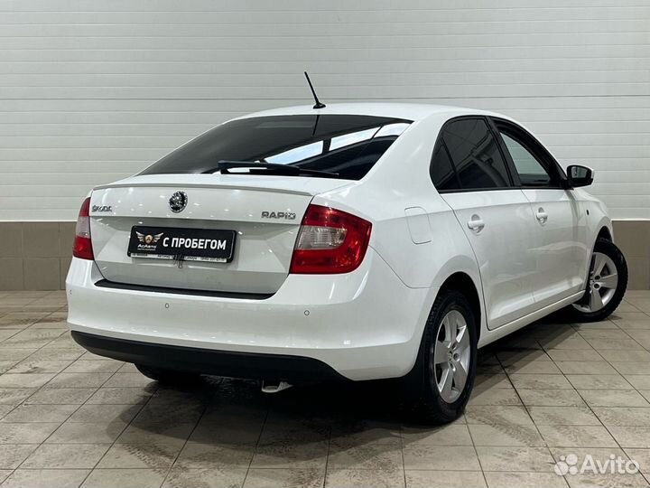 Skoda Rapid 1.4 AMT, 2015, 140 998 км