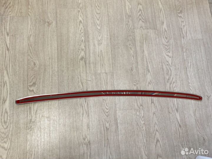 Накладка на задний бампер renault captur каптюр