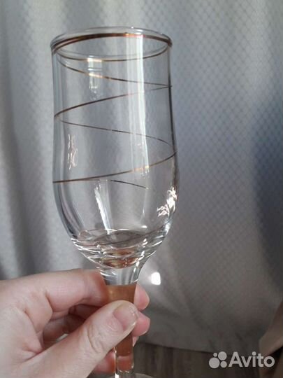 Новый набор фужеры стопки