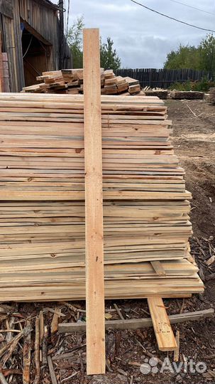 Доска заборная обрезная