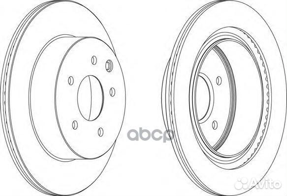 Диск тормозной nissan qashqai/X-trail/renault K
