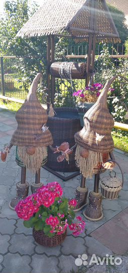 Фигура садовая гном