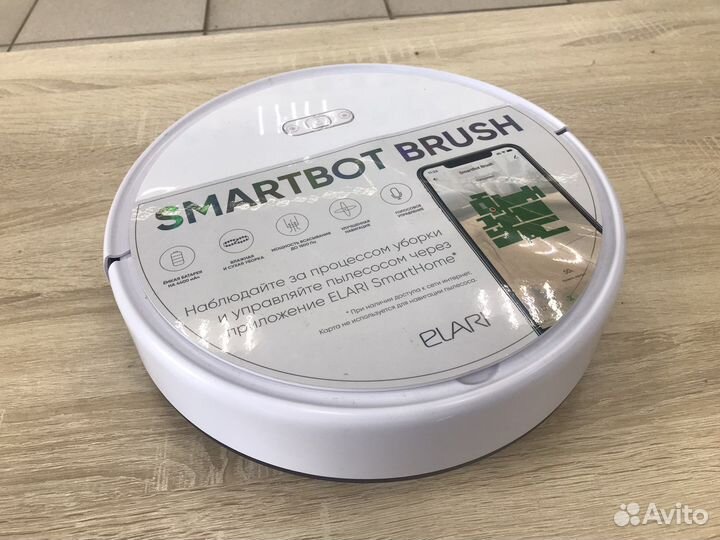 Мо86 Робот-пылесос Elaria SmartBot Brush SBT-001A