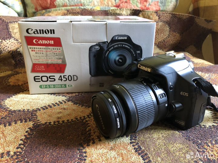 Canon 450d body без объектива