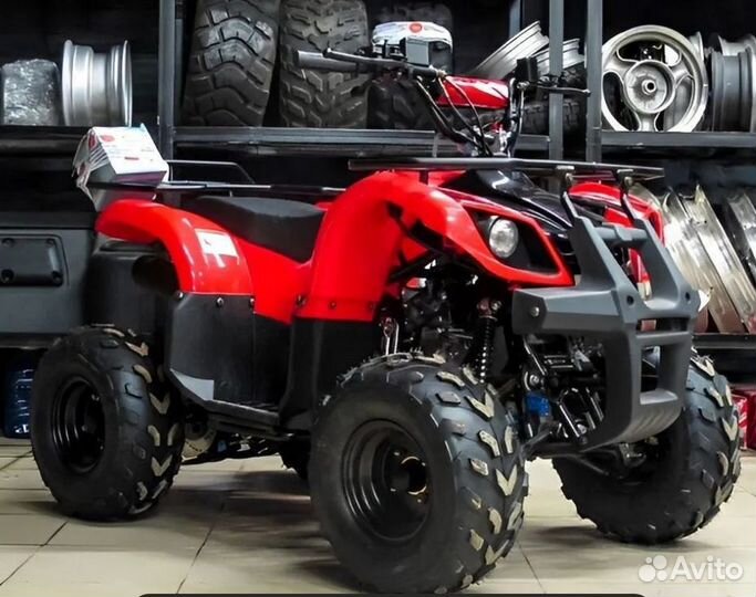 Квадроцикл Kayo Bull-110 красный