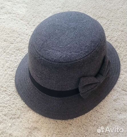 Шляпа женская 56-58 шерсть