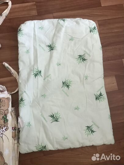 Комплект постельного белья в детскую кроватку