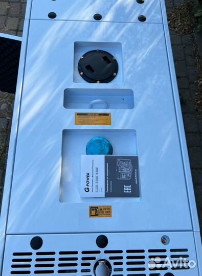 Дизельный генератор 15 kW g-power трехфазный с пос
