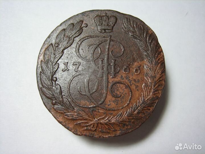 5 копеек 1759, 1765, 1766, 1771 года