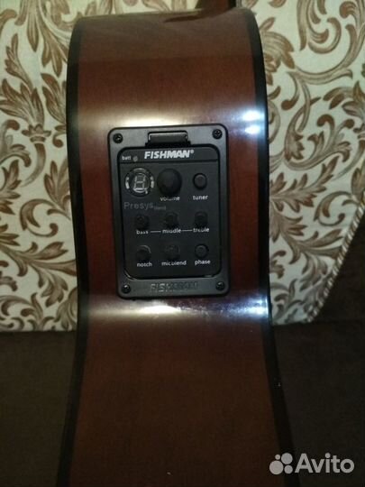 Звукосниматель Fishman Presys Blend, установка