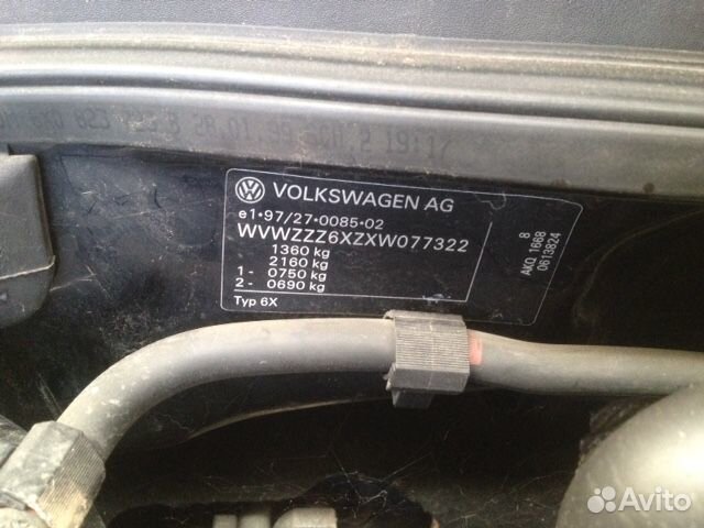 Разбор на запчасти Volkswagen Lupo