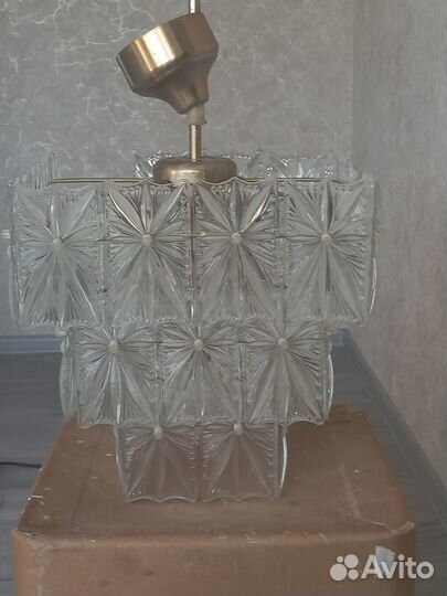 Люстры хрустальные бу