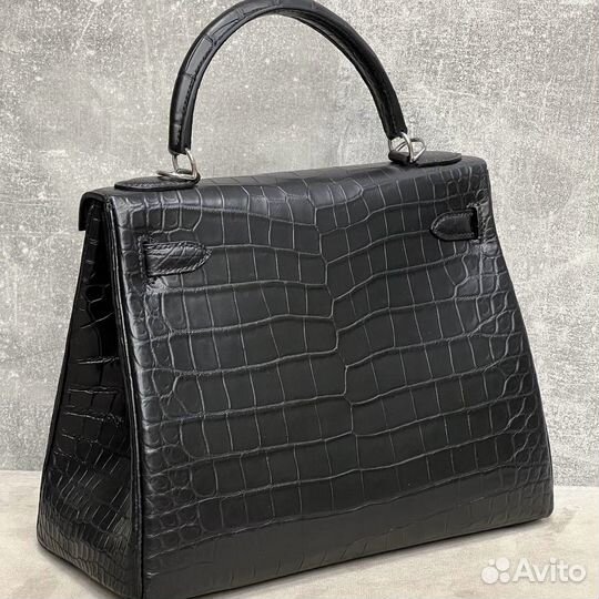 Hermes сумка Kelly Retourne 28 Crocodile