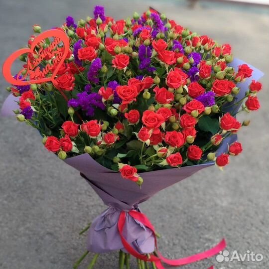 Букет цветов 065