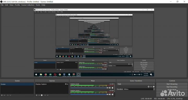 Настройка OBS