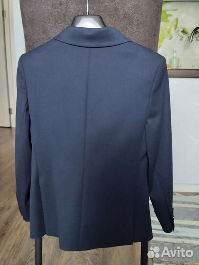 Школьный костюм для мальчика синий 128