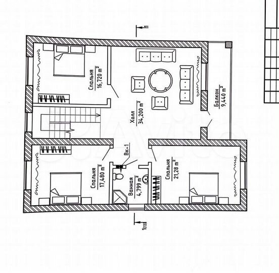 Дом 270 м² на участке 6 сот.