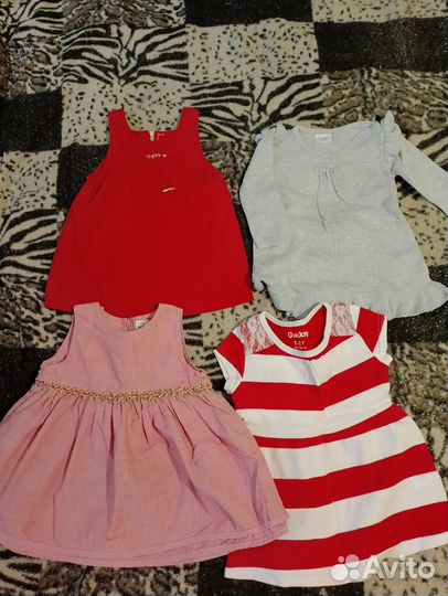 Пакет вещей на девочку от 6 месяцев до года