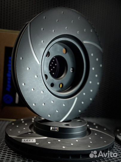 Диски тормозные Toyota Camry V40 с перфорацией