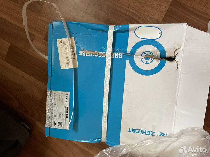 Тормозные диски zekkert opel