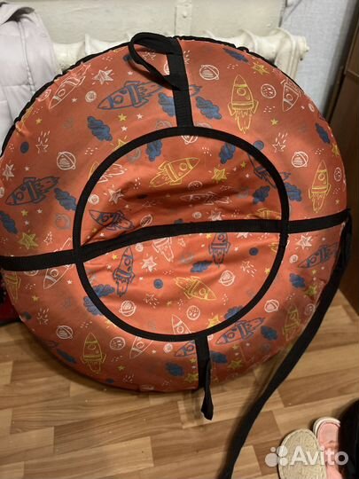 Тюбинг ватрушка большая