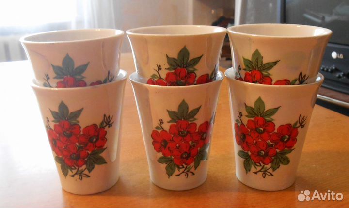 Стаканы керамические