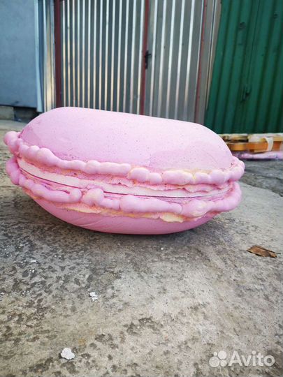 Макарун из пенопласта, декор