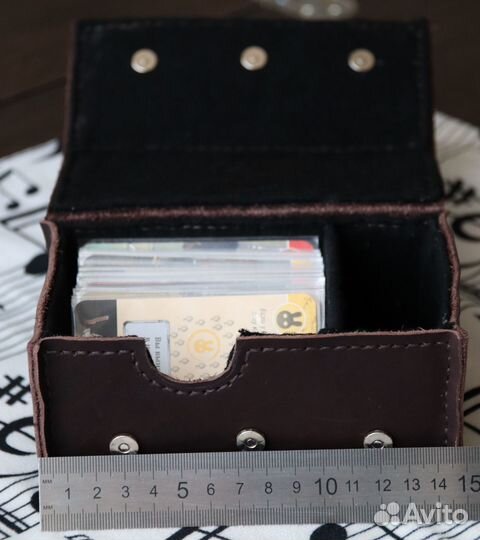 Турнирная коробочка из натуральной кожи