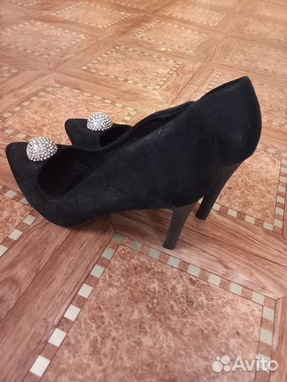 Туфли женские 36 размер натуральная замша новые