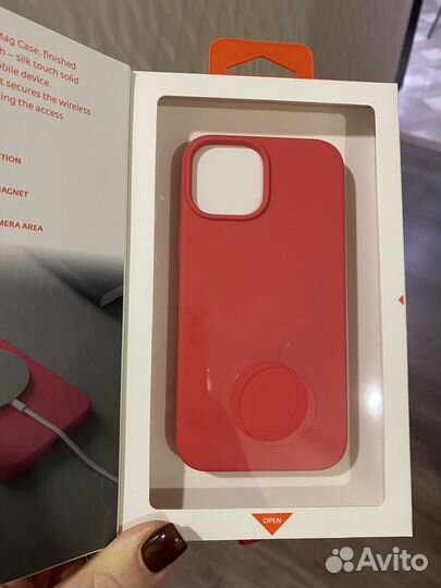 Чехол на iPhone 13 mini с магнитом, оригинал