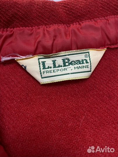 Теплая рубашка овершот LLBean оригинал (L)