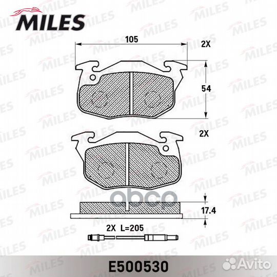 Колодки тормозные citroen ZX/peugeot 306/405/RE