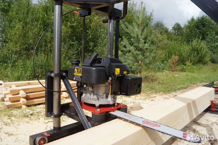 Пилорама бензиновая шинная GV-200