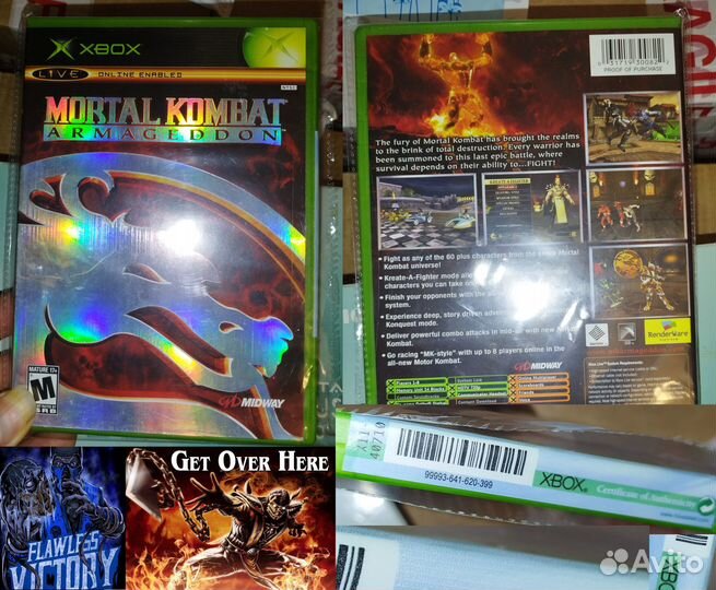 Perfect Dark GTA Batman Star war Blade MK PS2 Xbox