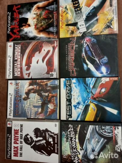 Диск игры для ps2