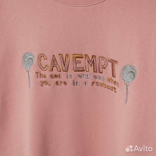 Свитшот Cavempt розовый