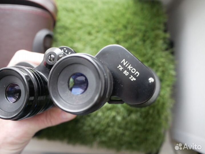 Ретро бинокль nikon 7x50 можно в подарок Япония
