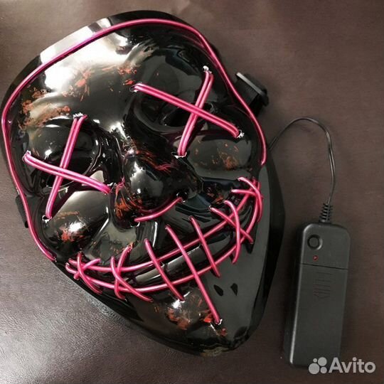 Неоновая маска Судная ночь