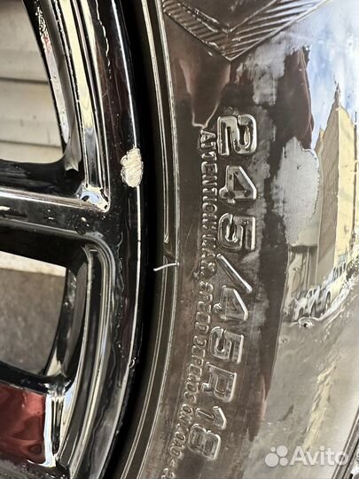 Колеса зимние в сборе на BMW 5 серии