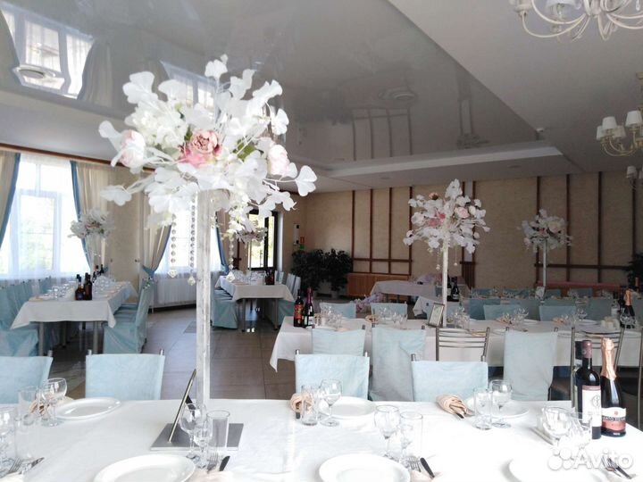 Ваза цветочная высокая