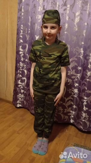 Костюм детский размер 140 защитный увет