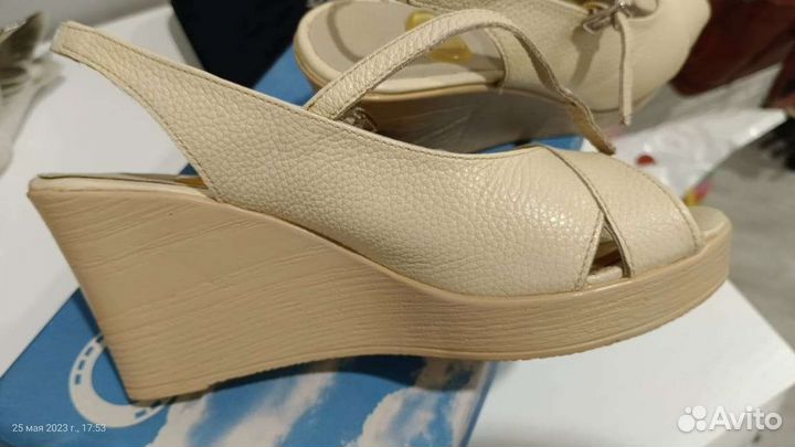 Босоножки женские 37 размер натуральная кожа