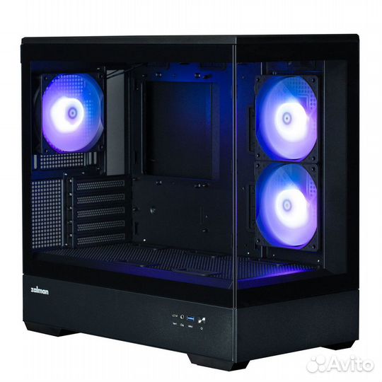 Корпус Zalman P30 mATX Mini Tower PC Case,120mm ar